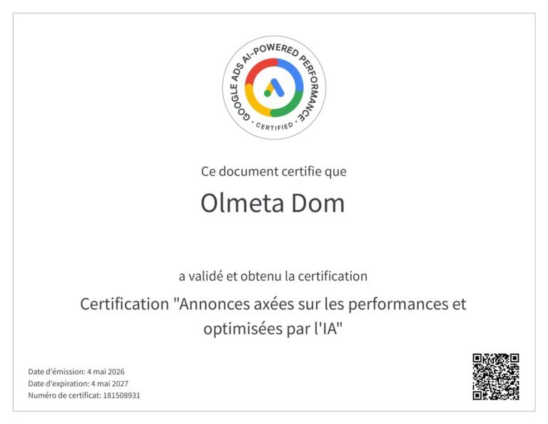 IA & Performance Certification